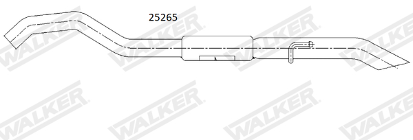 End Silencer - 25265 WALKER
