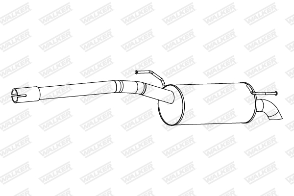 End Silencer - 25299 WALKER