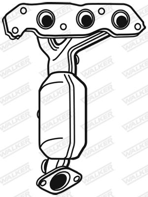 Katalysator - 28693 WALKER
