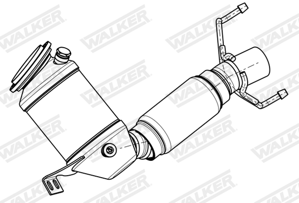 Katalysator - 28924 WALKER