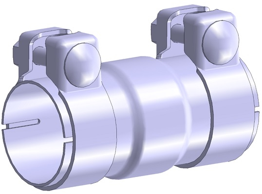 Catalytic Converter, universal - 69007 WALKER