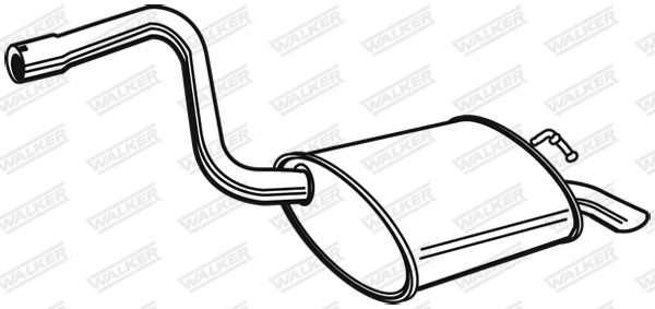 End Silencer - 70134 WALKER