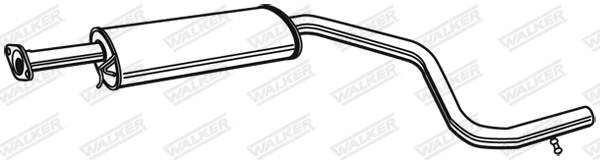 Mittelschalldämpfer - 70135 WALKER