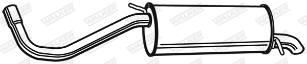 End Silencer - 71100 WALKER