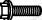 Bolt, exhaust system - 80460 WALKER