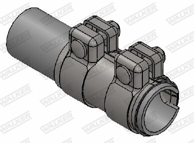 Pipe Connector, exhaust system - 80711 WALKER