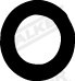 Rubber Strip, exhaust system - 81256 WALKER