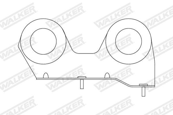 Holder, exhaust system - 82959 WALKER