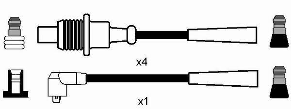 Spark Plug - 7004 NGK