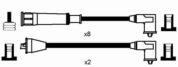 Spark Plug - 5829 NGK