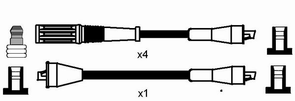 Candela accensione - 92491 NGK