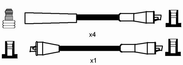Spark Plug - 3437 NGK
