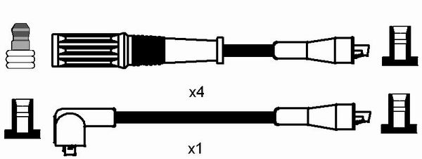 Spark Plug - 4011 NGK
