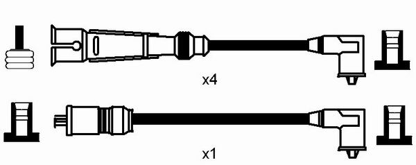 Spark Plug - 4855 NGK