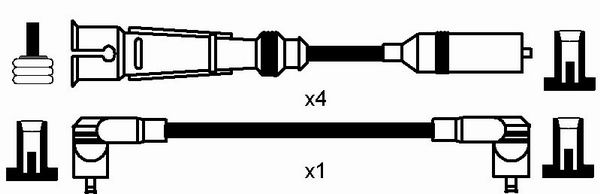 Candela accensione - 6502 NGK