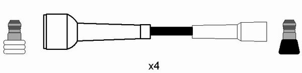 Ignition Cable Kit - 8183 NGK