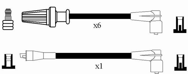 Spark Plug - 6205 NGK