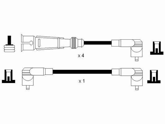 Ignition Cable Kit - 0964 NGK