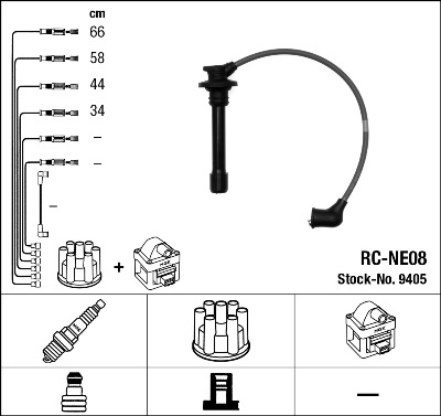 Ignition Cable Kit - 9405 NGK