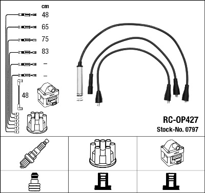 Spark Plug - 7502 NGK