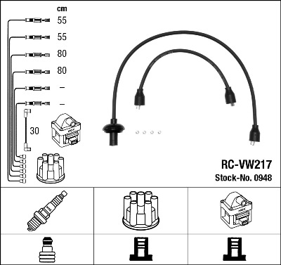 Spark Plug - 6588 NGK