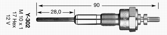 Glow Plug - 4937 NGK
