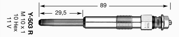 Glow Plug - 9974 NGK