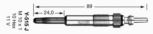 Glow Plug - 5390 NGK