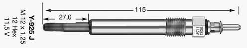 Spark Plug - 4110 NGK