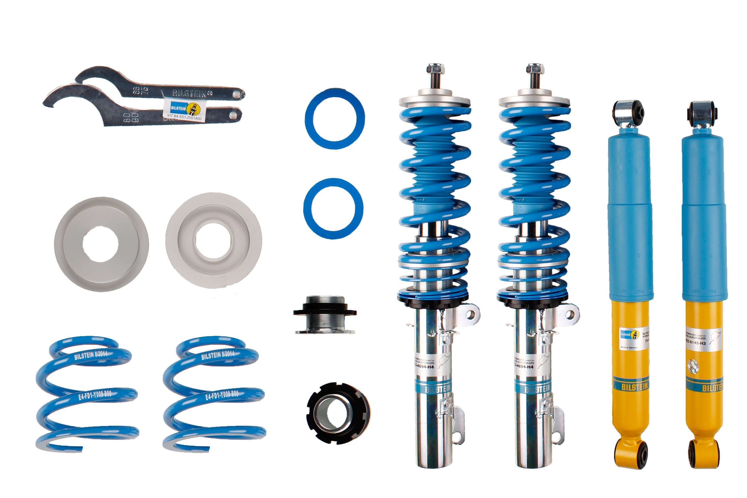 Suspension Kit, coil springs / shock absorbers - 47-080416 BILSTEIN