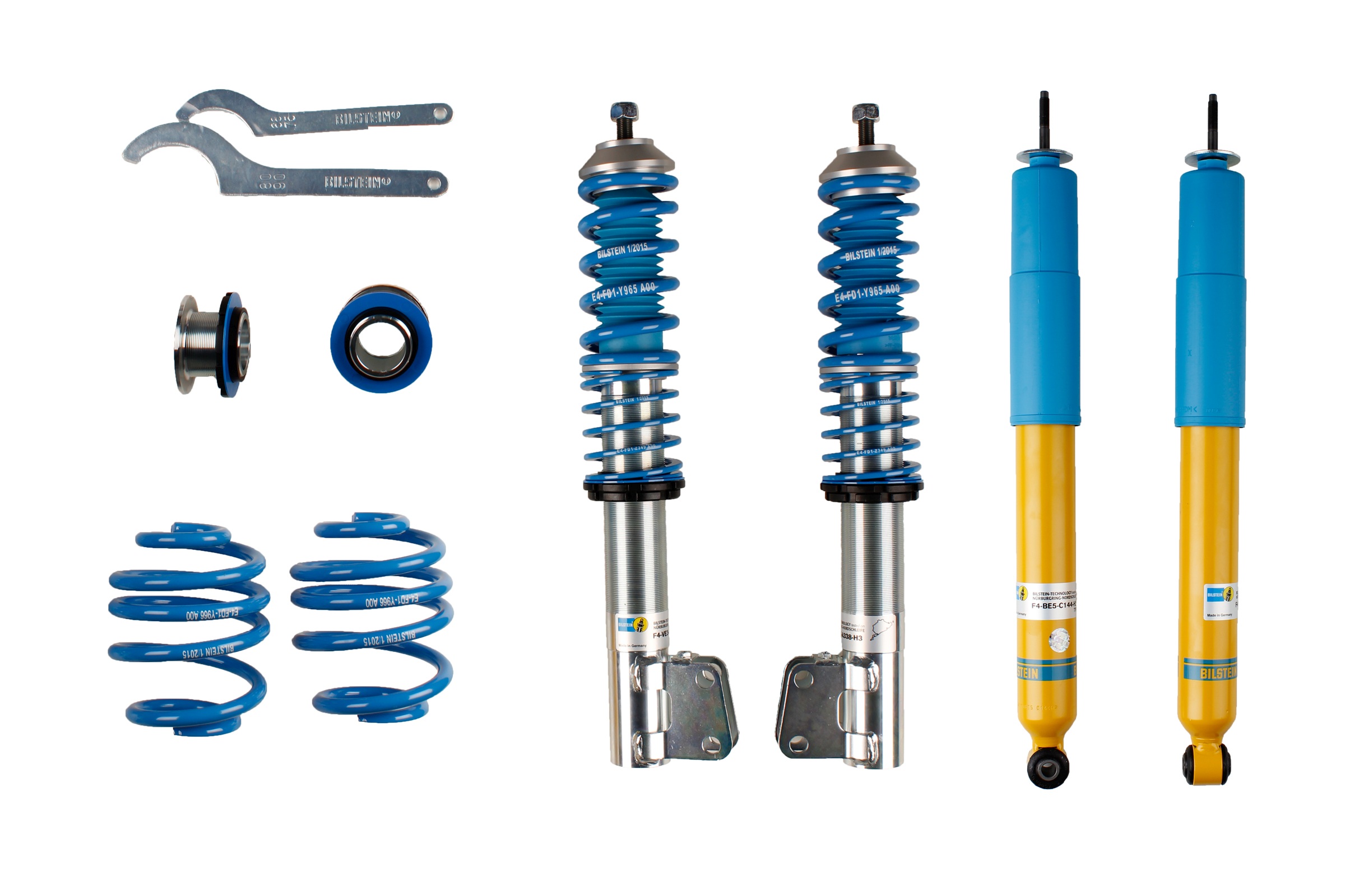 Suspension Kit, coil springs / shock absorbers - 47-087750 BILSTEIN
