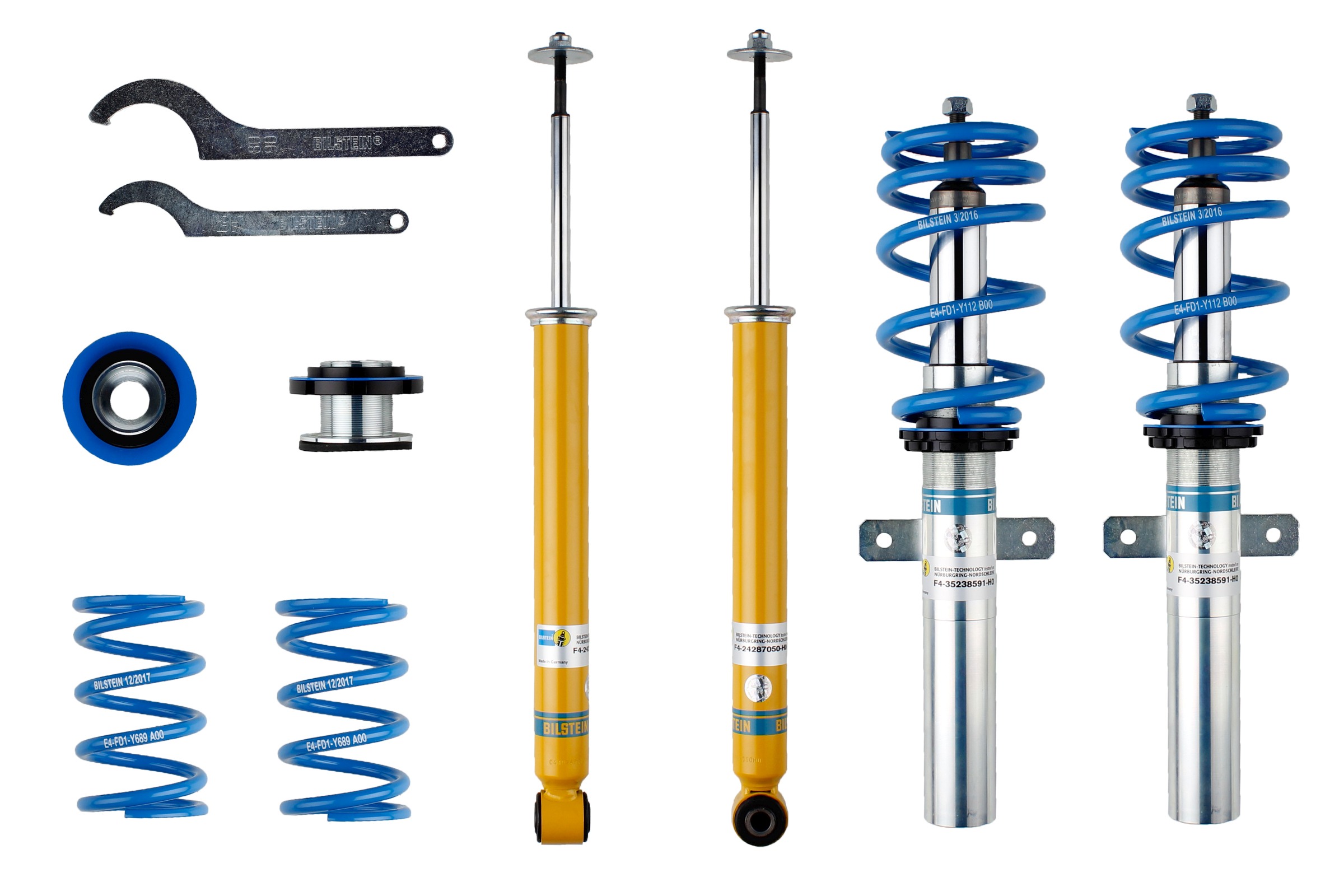 pakabos komplektas, spyruoklės / amortizatoriai - 47-286832 BILSTEIN