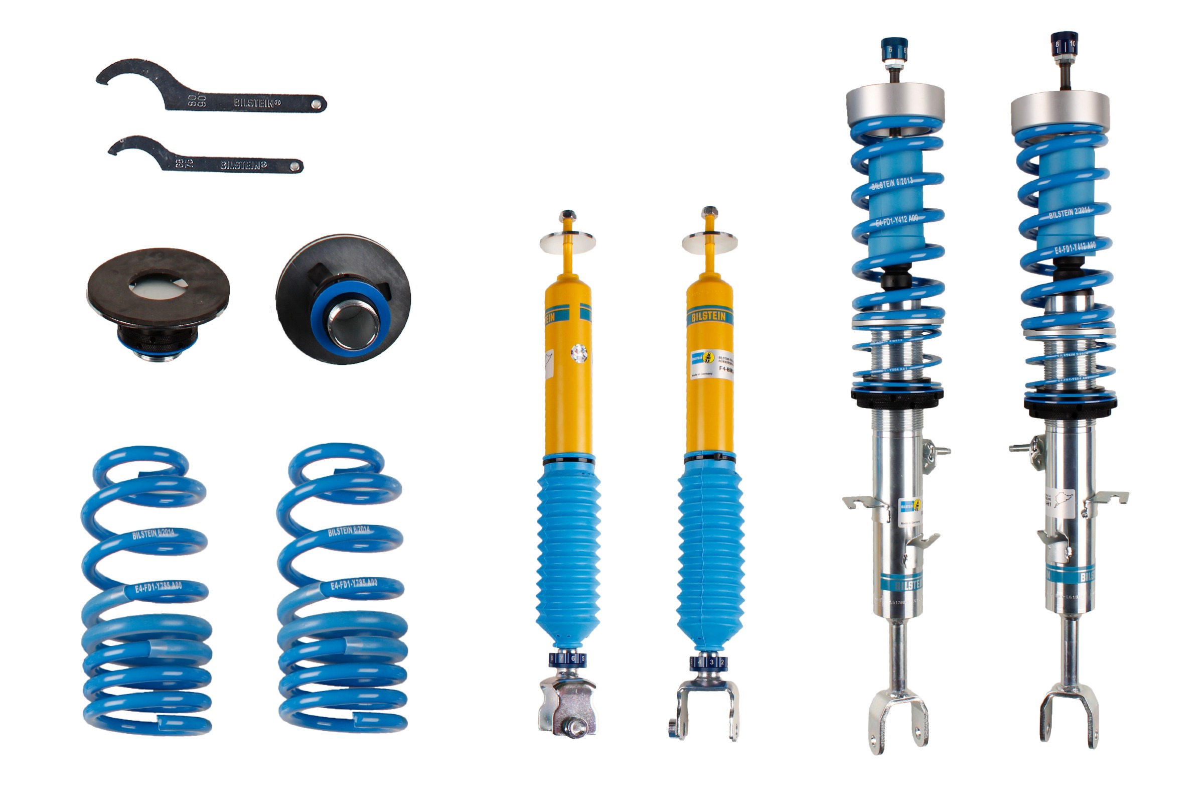 Suspension Kit, coil springs / shock absorbers - 48-146142 BILSTEIN