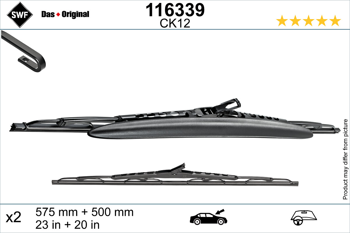 Wiper Blade - 116339 SWF