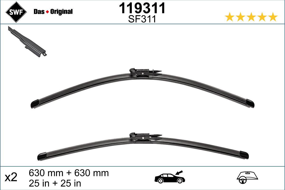 Wiper Blade - 119311 SWF