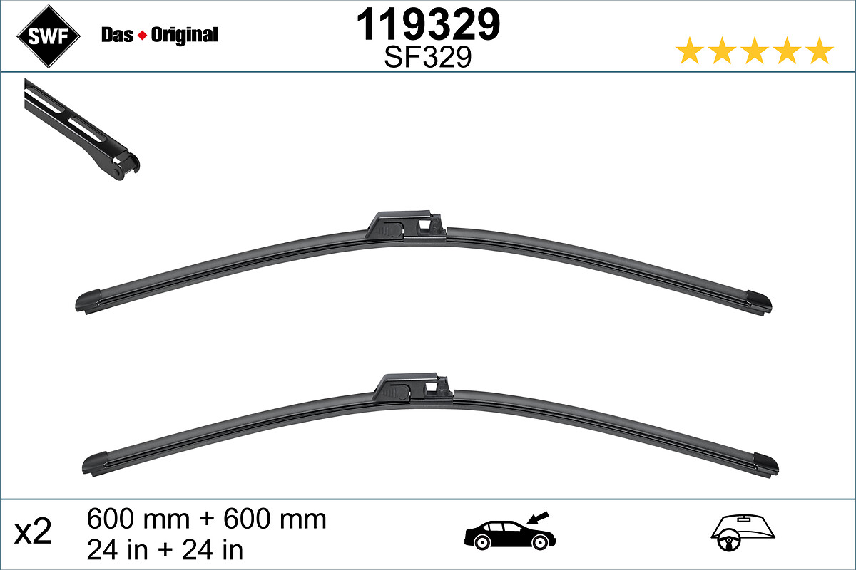 Wiper Blade - 119329 SWF