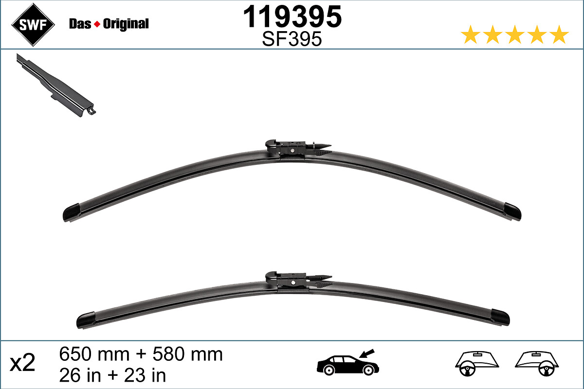 Wiper Blade - 119395 SWF