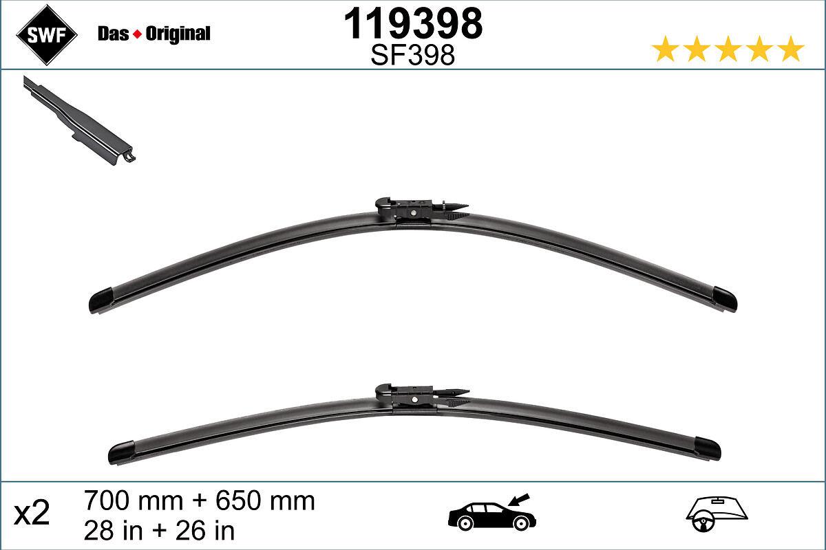 Wiper Blade - 119398 SWF