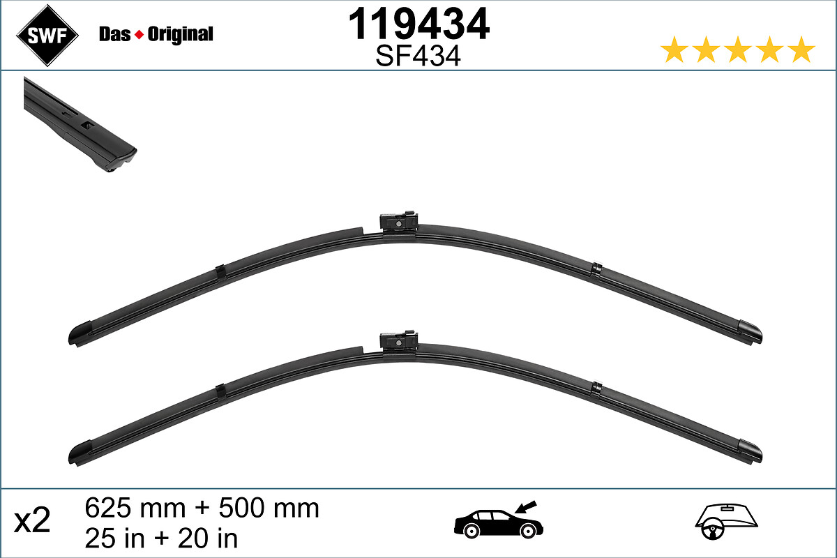 Wiper Blade - 119434 SWF