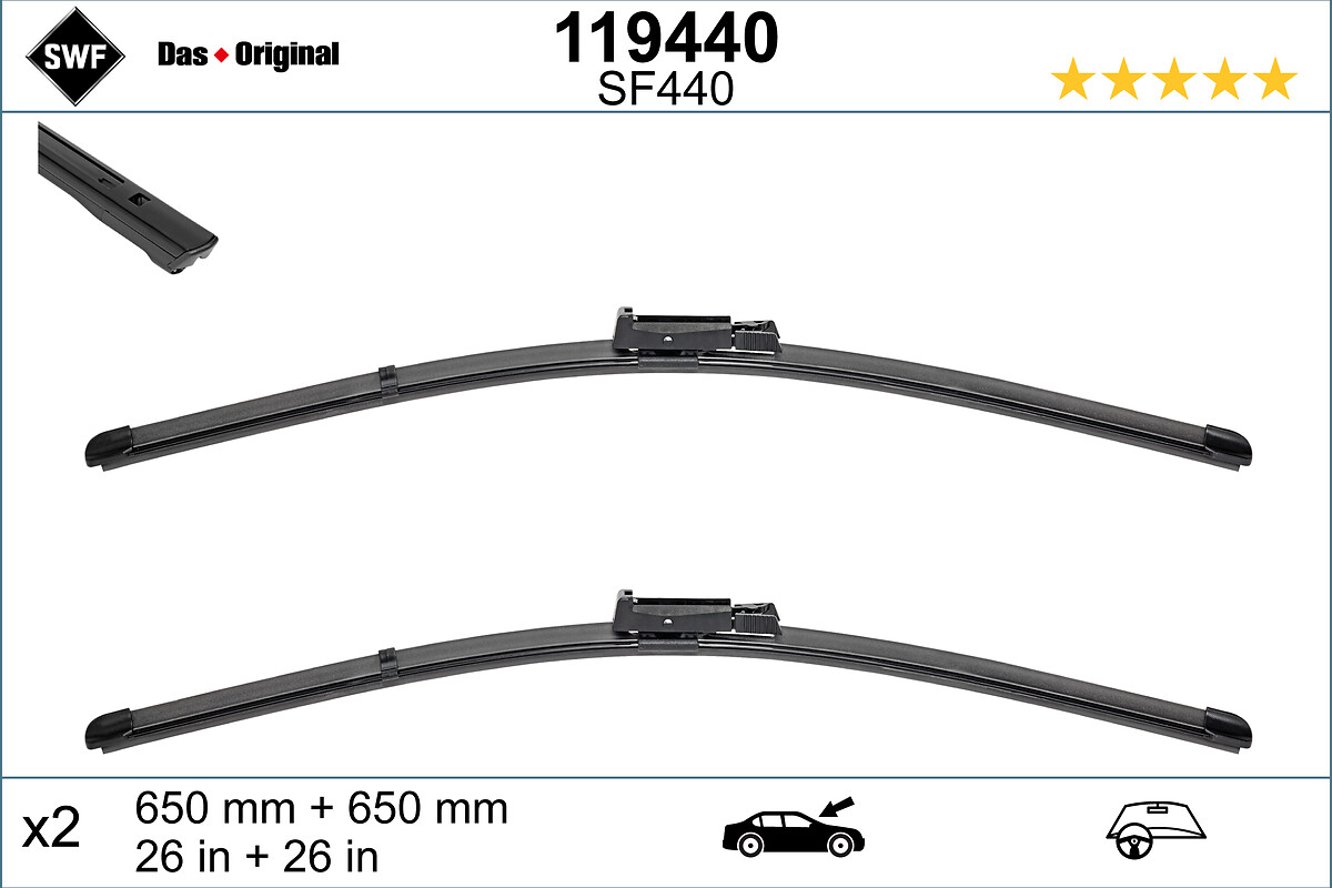 Wiper Blade - 119440 SWF