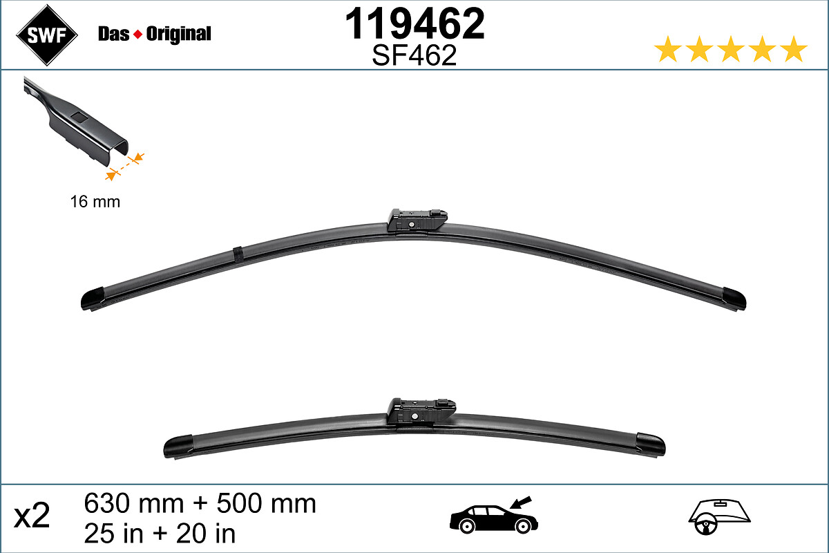 Wiper Blade - 119462 SWF