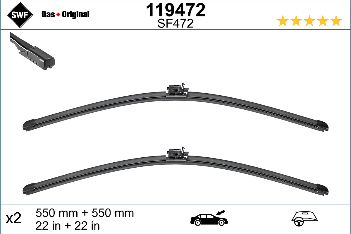 Wiper Blade - 119472 SWF