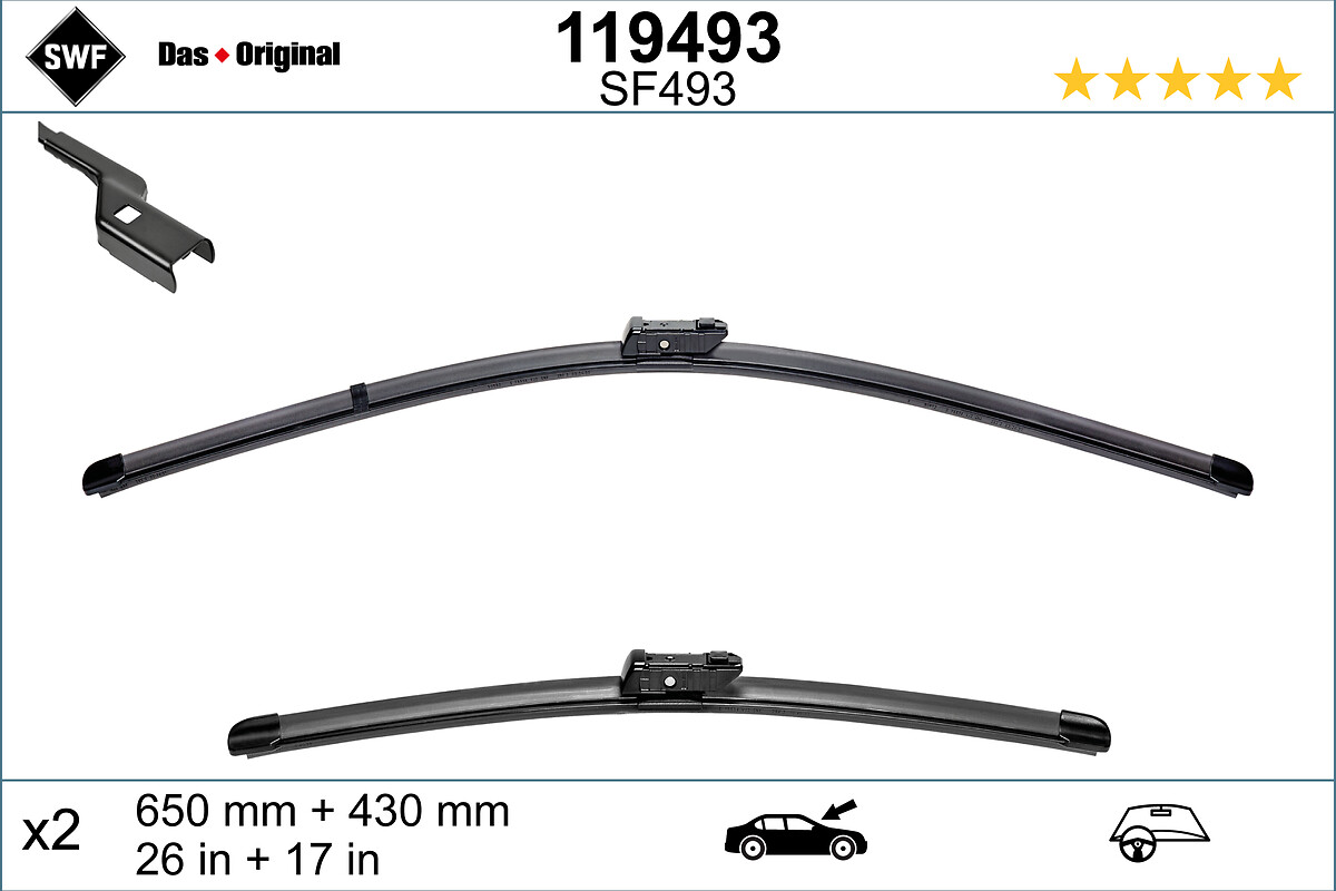 Wiper Blade - 119493 SWF