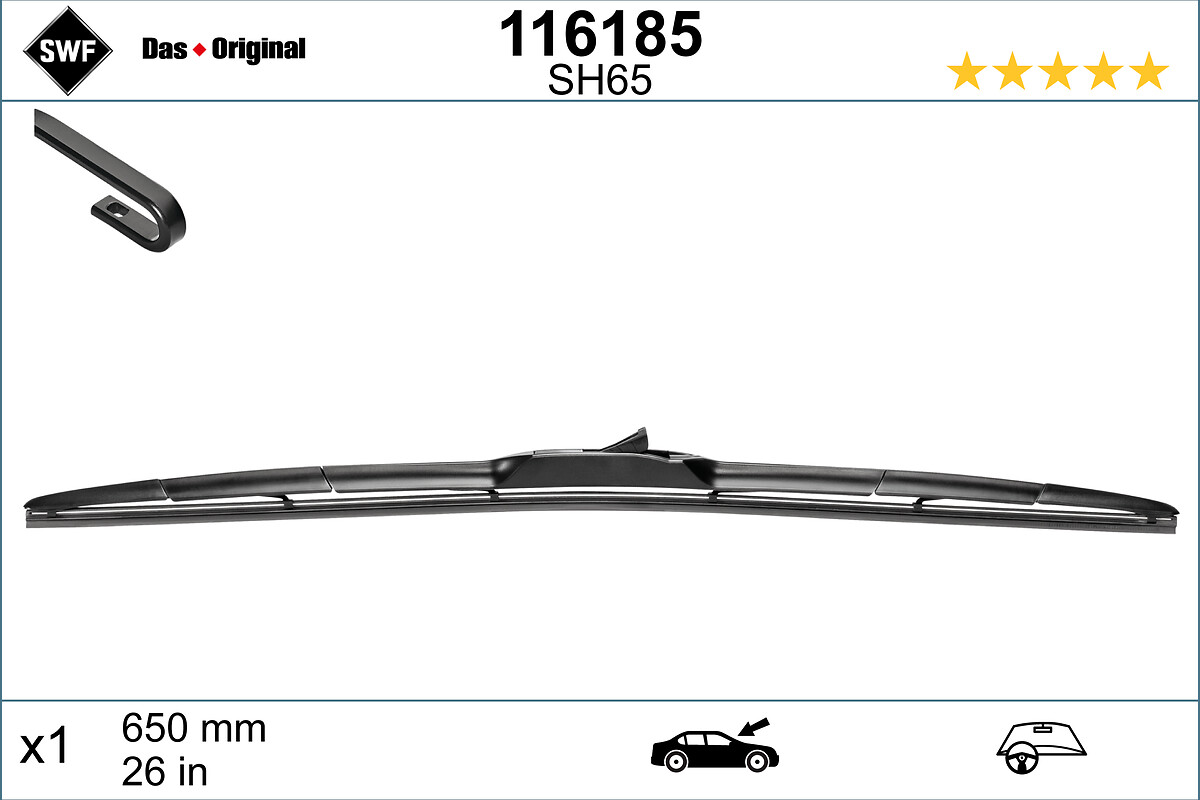 Wiper Blade - 116185 SWF