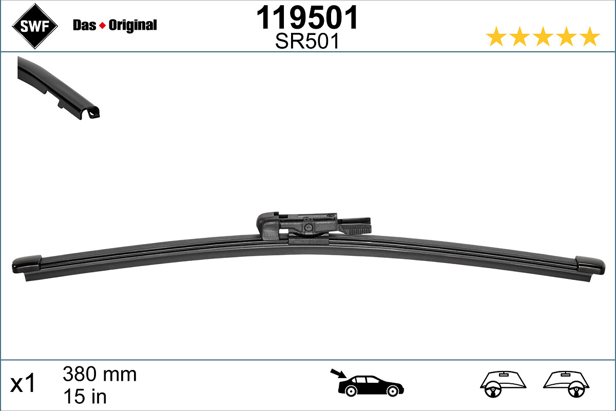 Wiper Blade - 119501 SWF