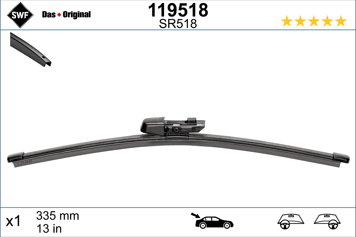 Wiper Blade - 119518 SWF