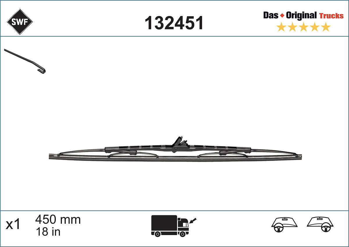 Wiper Blade - 132451 SWF