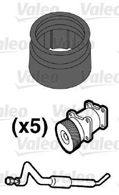Seal, coolant tube - 509552 VALEO