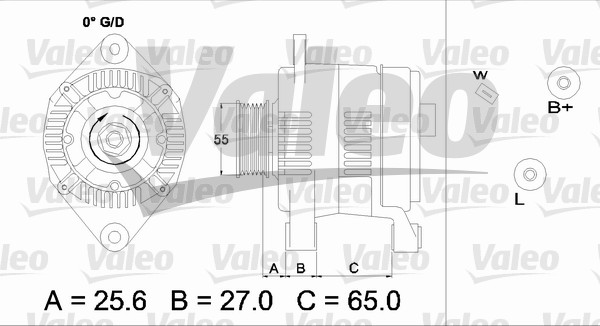 Alternatore - 436706 VALEO