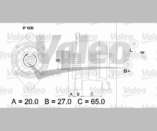 Alternatore - 436713 VALEO